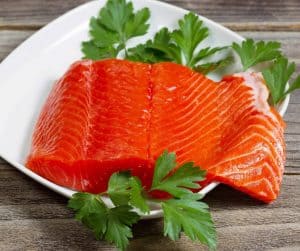 Wild sockeye salmon nutrition